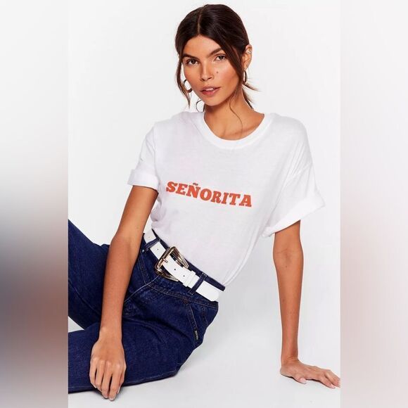 NWT Nasty Gal Señorita Tee size small - Picture 1 of 3
